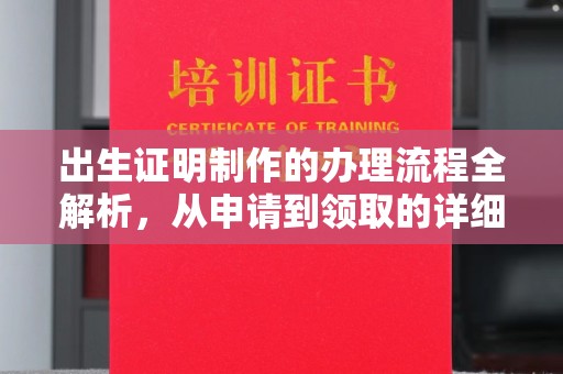 澄江出生证明制作的办理流程全解析，从申请到领取的详细指南